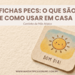 fichas PECS de comunicação alternativa para crianças com autismo e T21