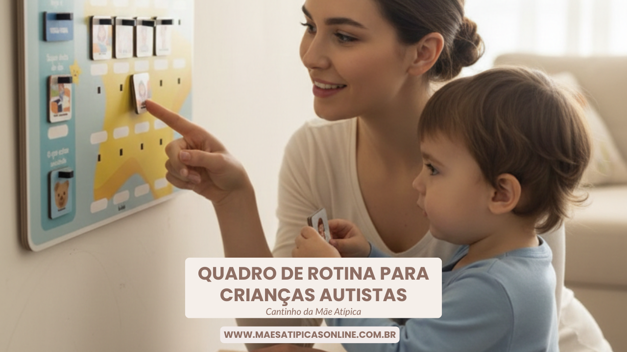 quadro de rotina infantil com peças magnéticas para crianças autistas