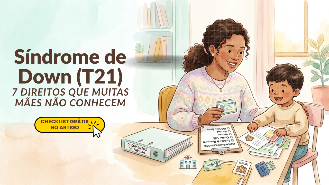 Síndrome de Down: 7 Direitos do Filho com T21 Que Muitas Mães Não Conhecem