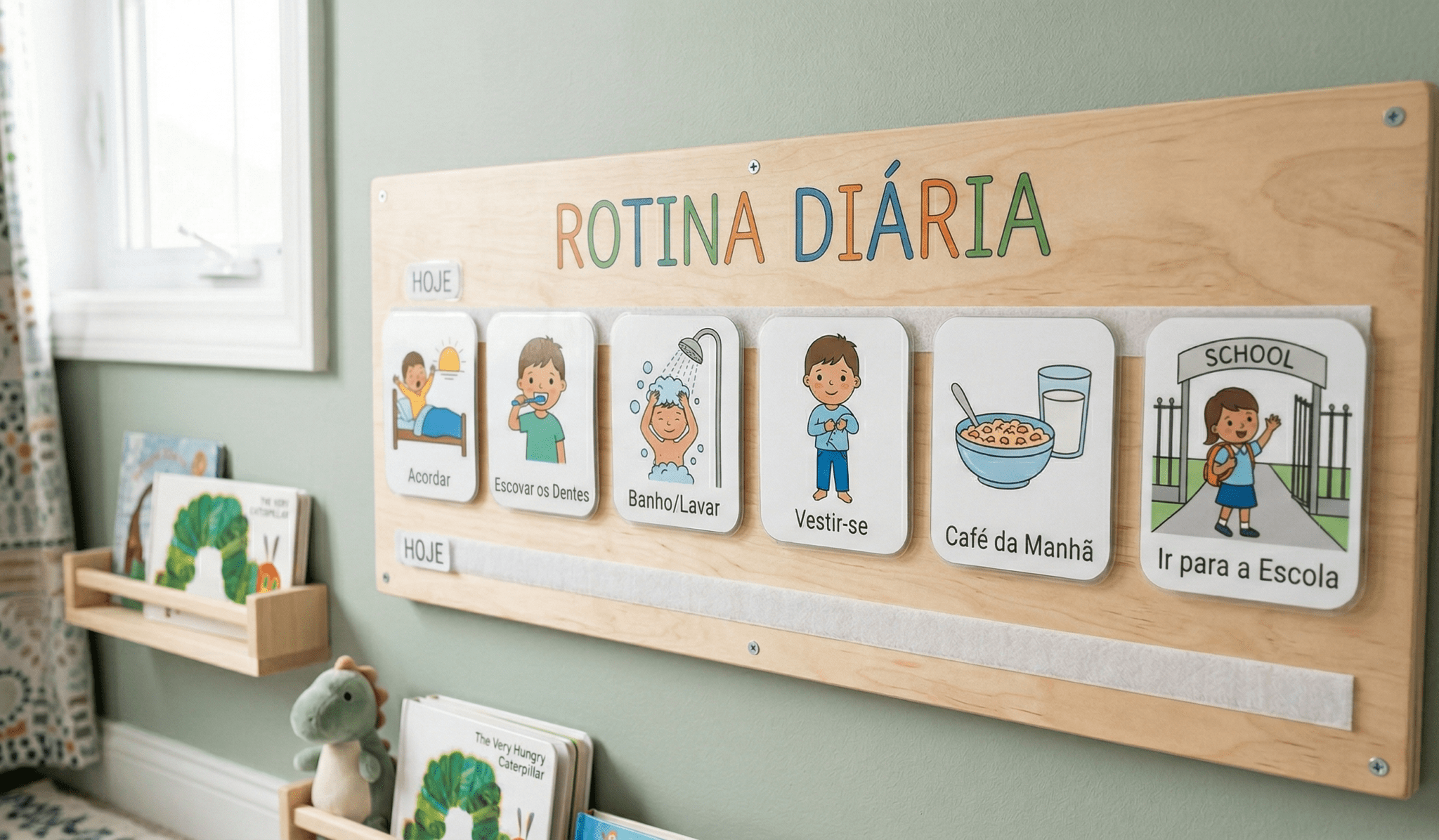 Rotina Visual Como criar uma rotina visual para filhos com autismo ou síndrome de ...
