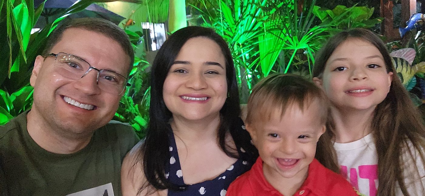 Anne com a família